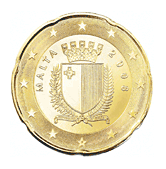 Malta 20 cent 2008