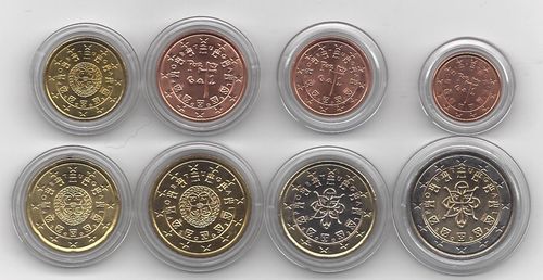 Portugal Kursmünzensatz
