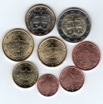 Slovakia 1 cent - 2 euro set 2009