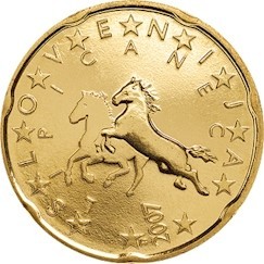 Slovenia 20 cent 2007