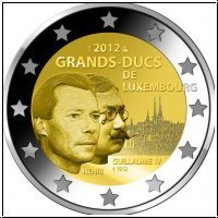 2 Euro Luxembourg 2012