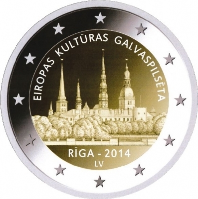 2 Euro Latvia 2014