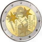 2 Euro Slowenien 2014 Barbara Celjska
