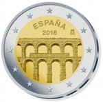 2 Euro Spanien 2016 Aquädukt