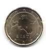 Estonia 20 cent coin 2011
