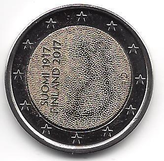 2 Euro Finland 2017-1 independence