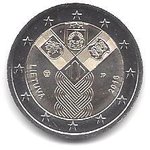 2 Euro Litauen 2018-1 Unabhängigkeit