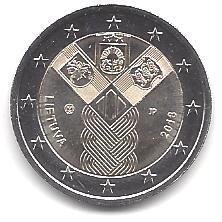2 Euro Litauen 2018-1 Unabhängigkeit