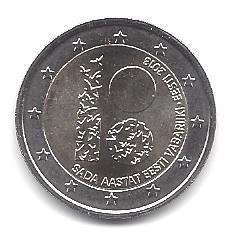 2 Euro Estonia 2018-2 republic